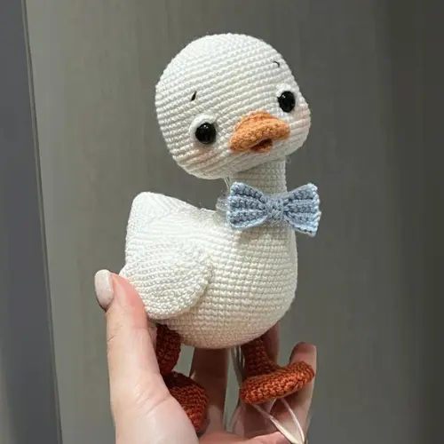 Pato Amigurumi Patron Gratis Paso a Paso